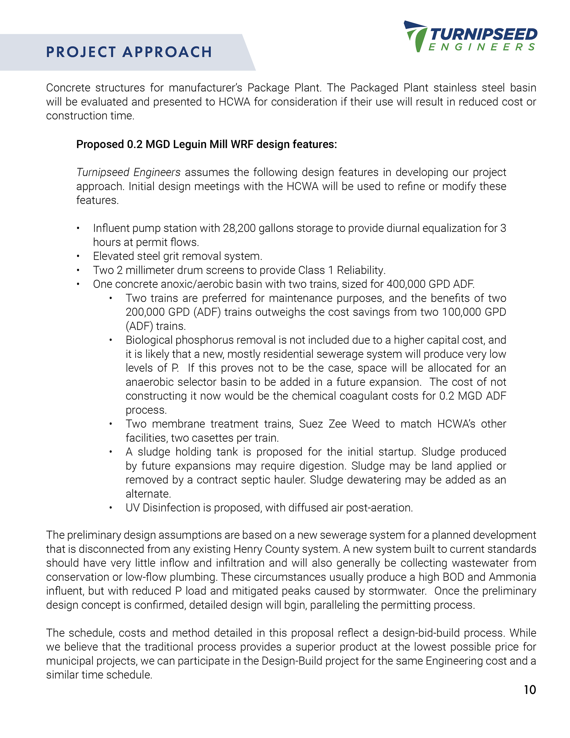 Turnipseed Engineers proposal page 8