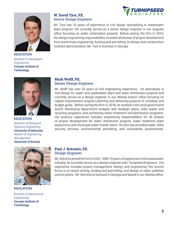 Turnipseed Engineers proposal page 5
