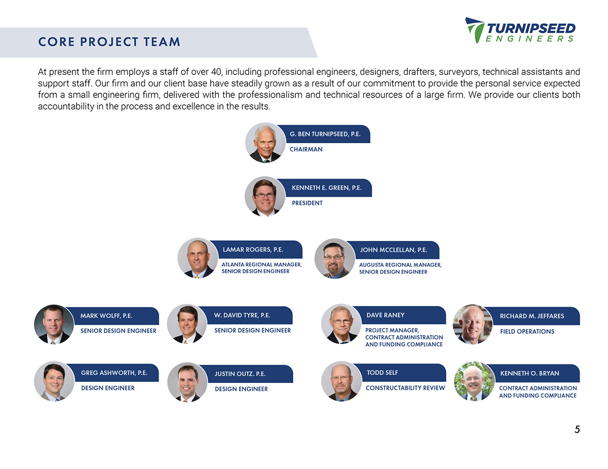 Turnipseed Engineers proposal page 6